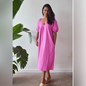 Never a Wallflower Marakesh MIDI Dress in Red XS